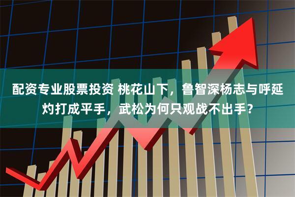 配资专业股票投资 桃花山下，鲁智深杨志与呼延灼打成平手，武松为何只观战不出手？